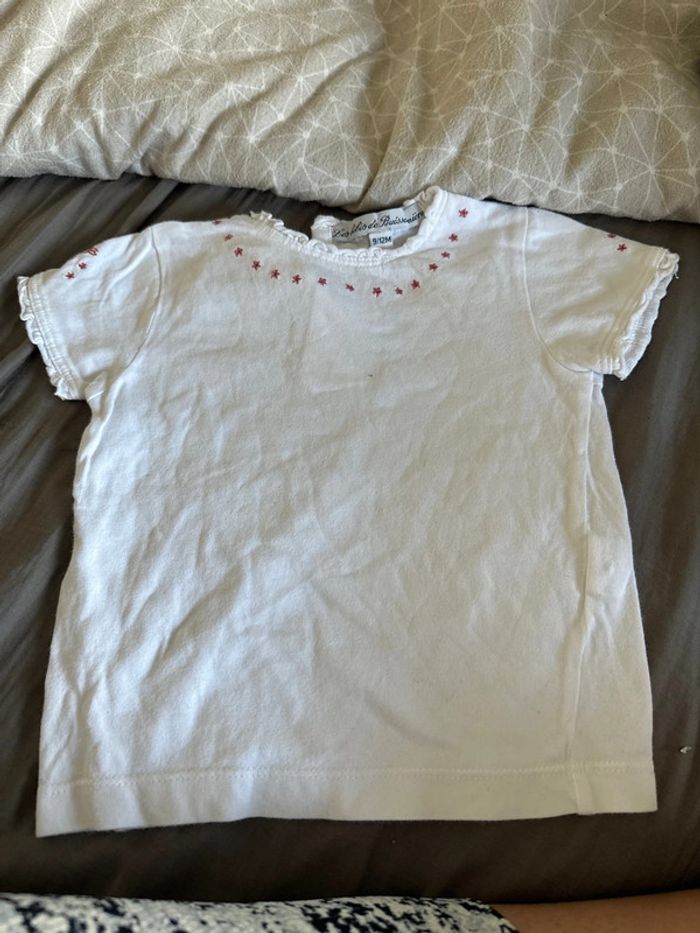 Buissonnière t-shirt 9/12m