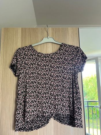 Tee shirt dos ouvert