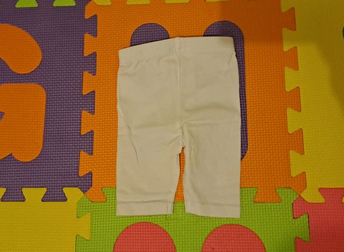 Legging blanc, taille 6 mois (68 cm) - photo numéro 2