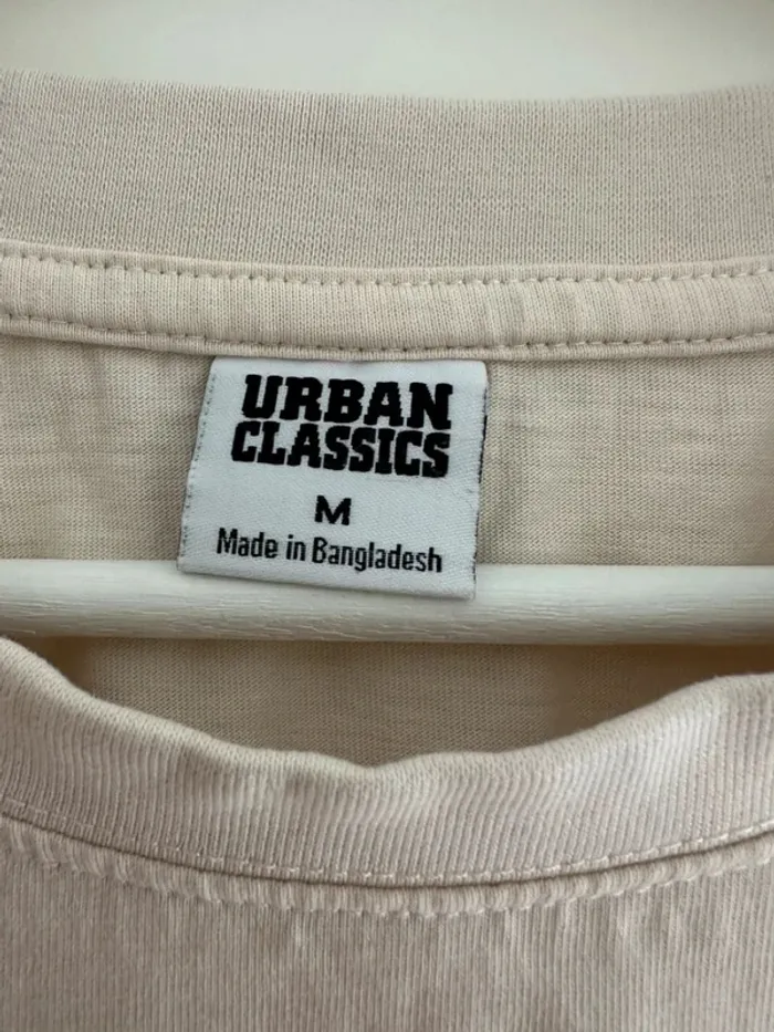 Urban classics tshirt beige homme taille M - très bon état - photo numéro 3