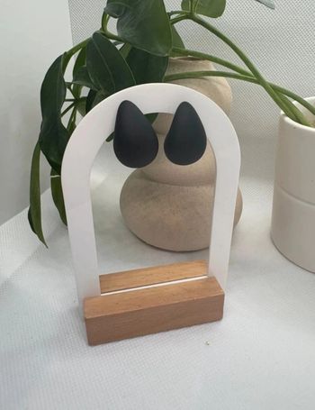 Boucle d'oreille goutte d'eau tendance