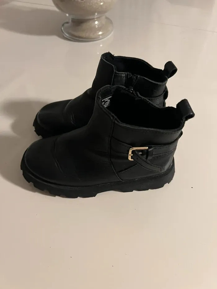 Bottines zara noir pointure 27 - photo numéro 4