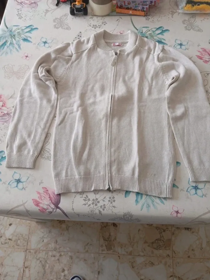 Gilet zippé 12 ans dpam