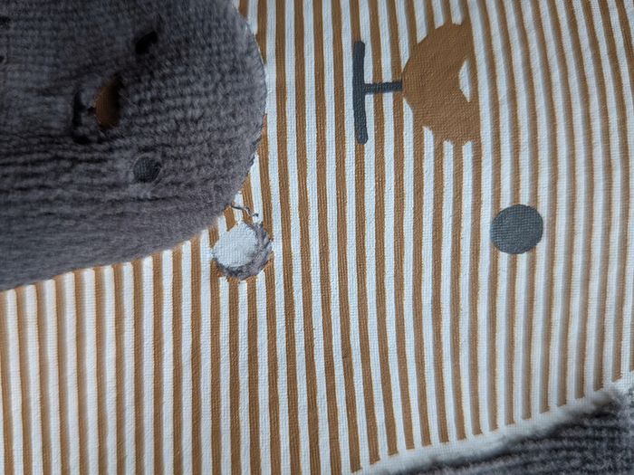 Pyjama velours Obaïbi 1 mois - photo numéro 4