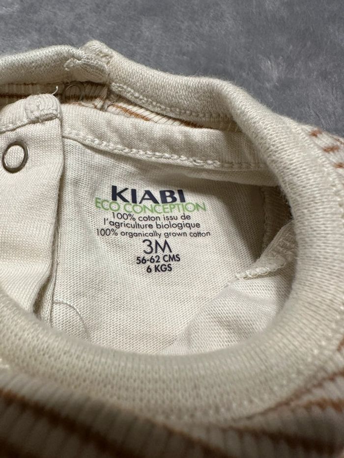 Ensemble pantalon et tee-shirt 2 en 1 - 3 mois - Kiabi - photo numéro 8