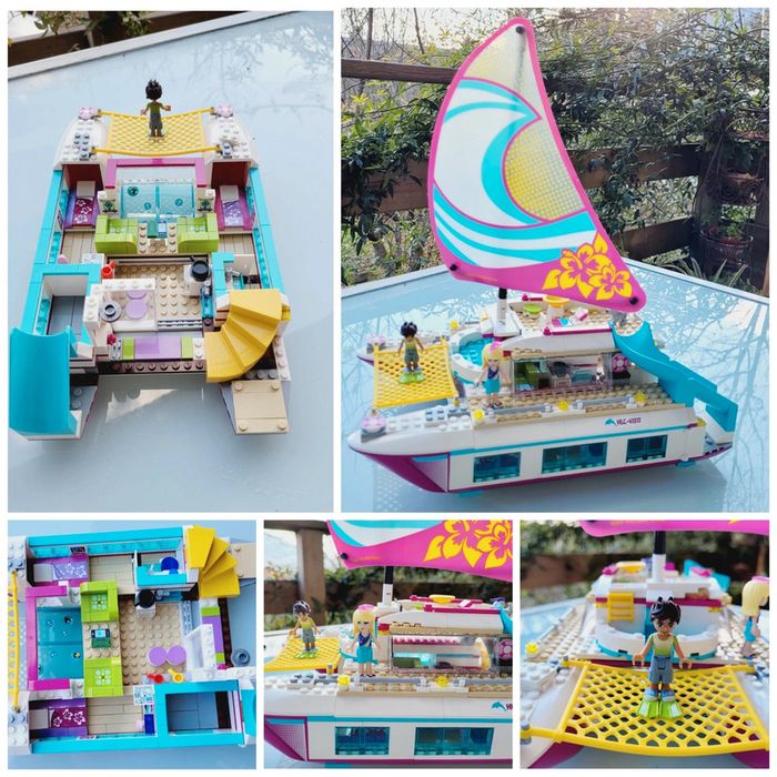 Lego friends superbe catamaran de luxe 41317