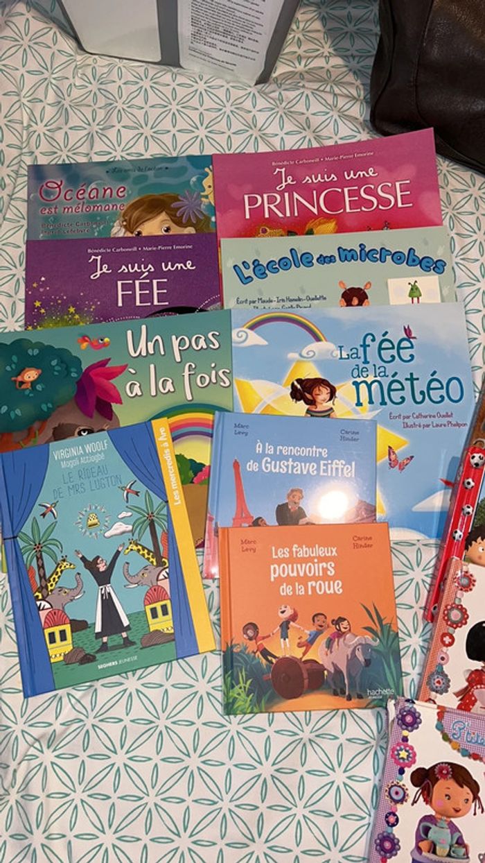 Gros lot 17 livres enfant fleurus dolphino mac do - photo numéro 2