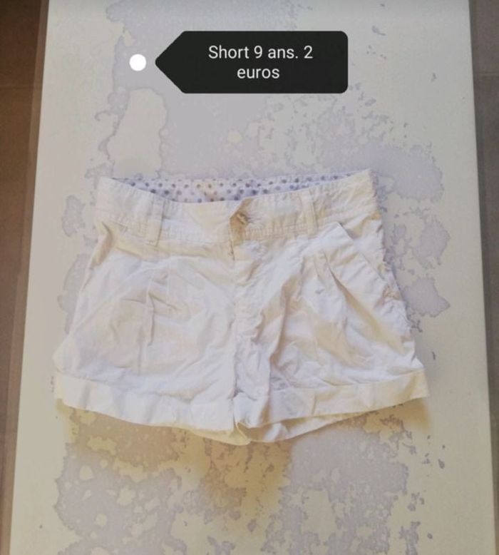 Short 8 ans