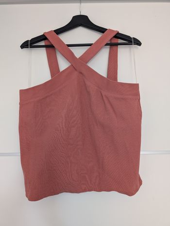 Top débardeur côtelé rose - Kiabi (XL 46/48)
