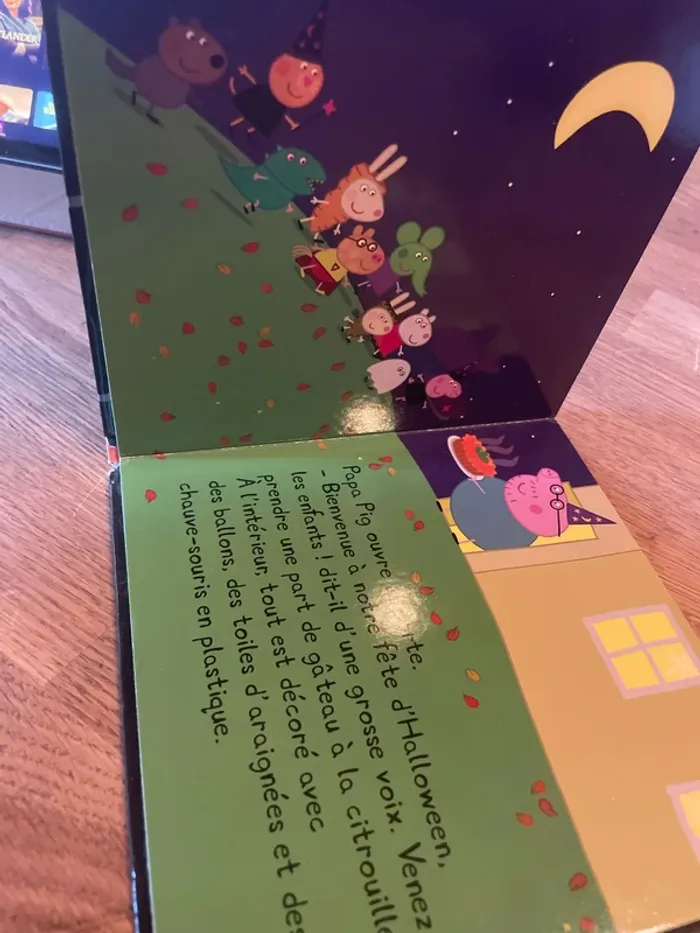 Livre cartonné Peppa Pig Peppa fête Halloween - photo numéro 8