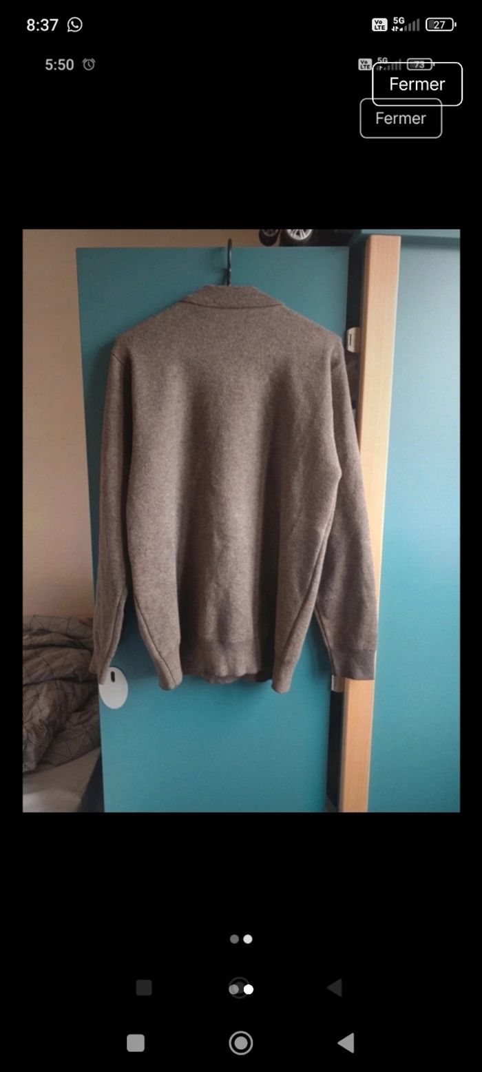 Pull marron - photo numéro 2