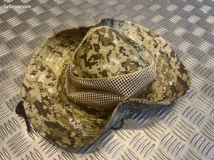 chapeau camouflage maille respirante chasse peche randonnée camping militaire jungle - photo numéro 2