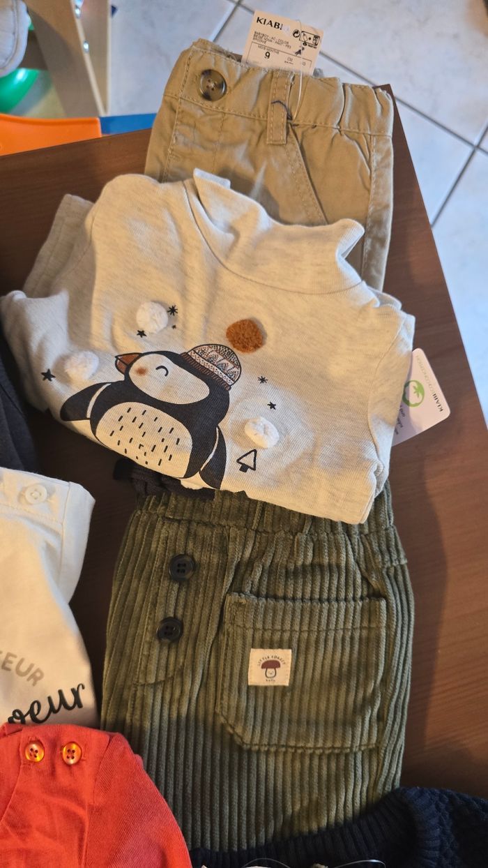 (Neufs non portés) 🥰💙💙💙 superbe lot 9mois garçon 🤩🥰💙💙💙 - photo numéro 4