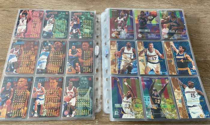 Lot de 149 cartes fleers 95-96 nba vintage - photo numéro 3