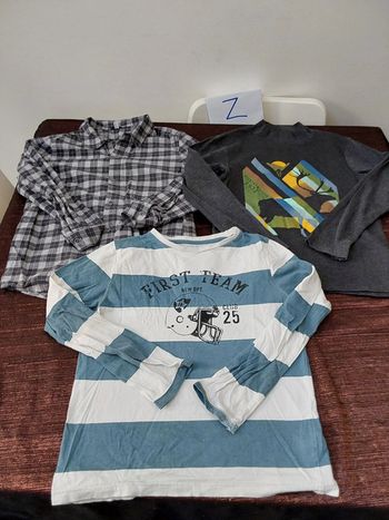 Lot manches longues 10 ans