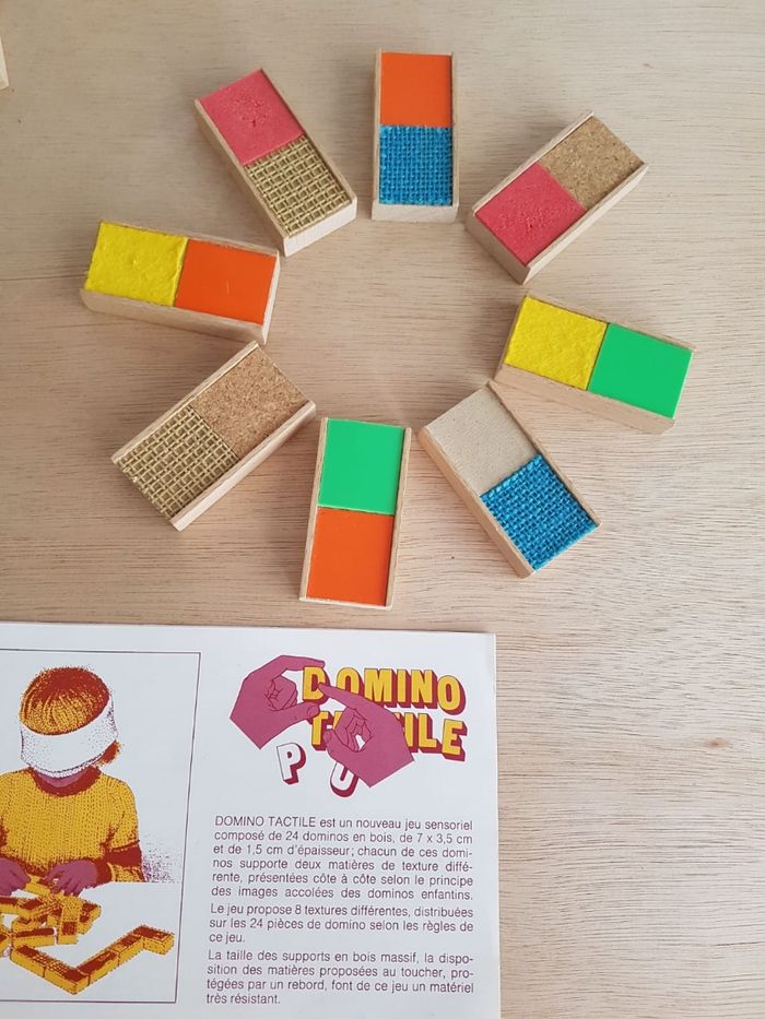 Fernand Nathan Domino tactile 1 jeu de reconnaissance tactile - photo numéro 6