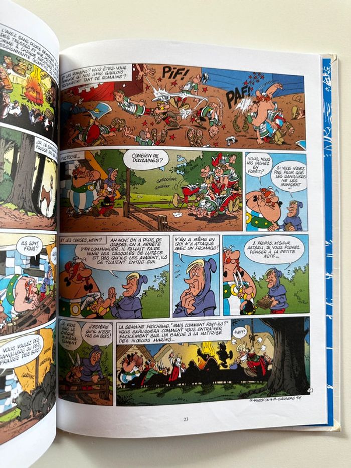 Bande dessinée - Uderzo mangé par ses amis - photo numéro 4