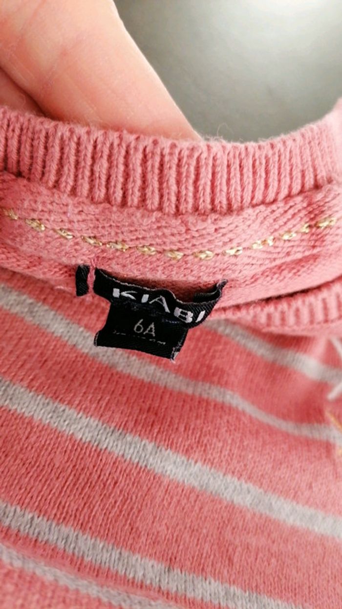 Lot 2 pulls légers+1tee shirt ML - photo numéro 10