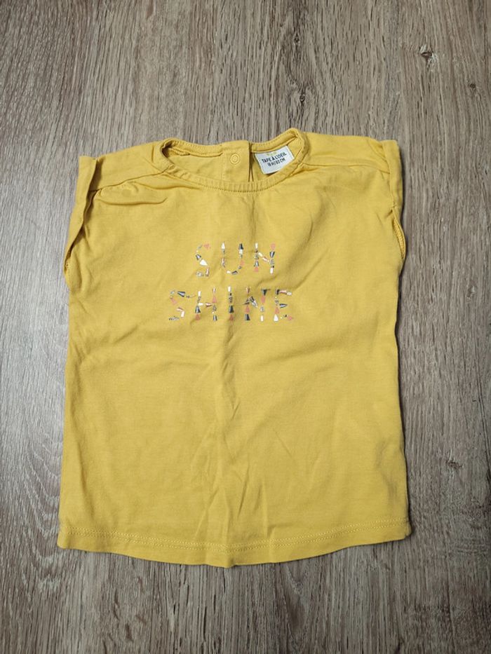 t-shirt sun shine tao 18 mois