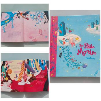 Livre Les Petits Mondes, Cécile Becq, L'élan vert