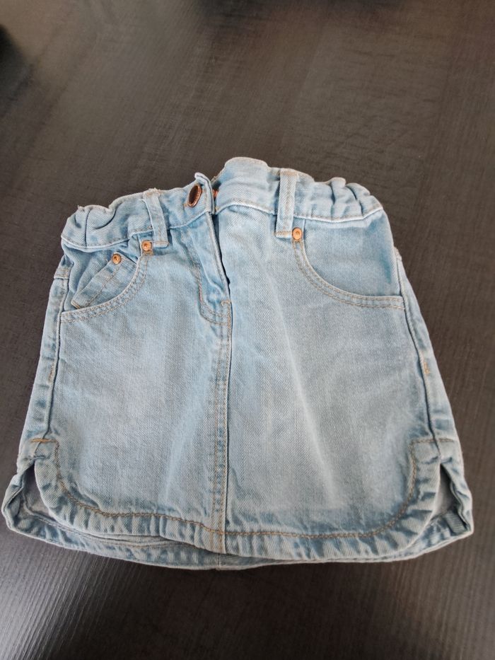 Jupe en jeans 24 mois