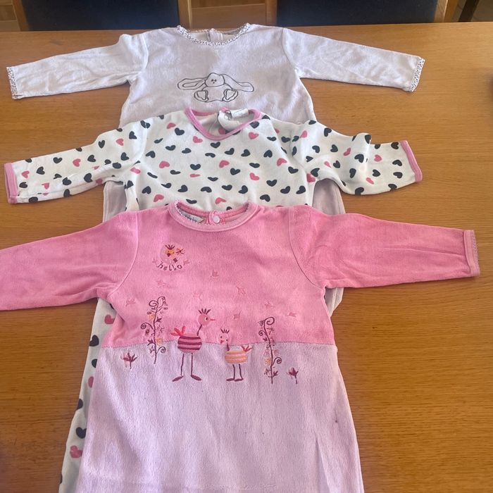 3 pyjama fille 18 mois