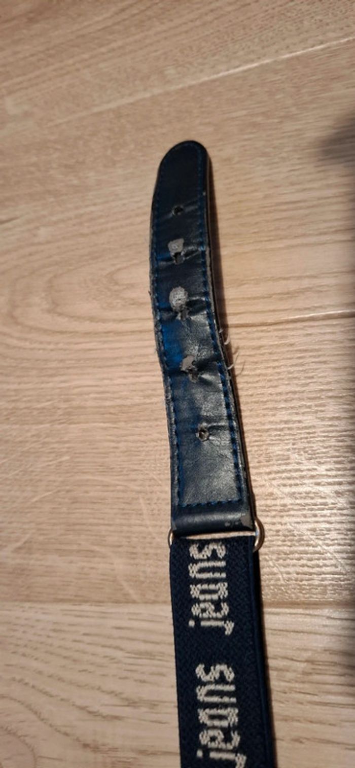 Ceinture élastique bleu marine - photo numéro 5