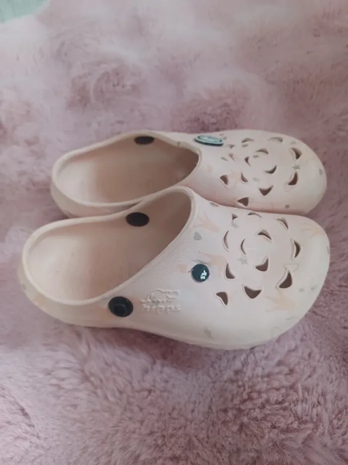 Crocs rose hipps enfants - photo numéro 4