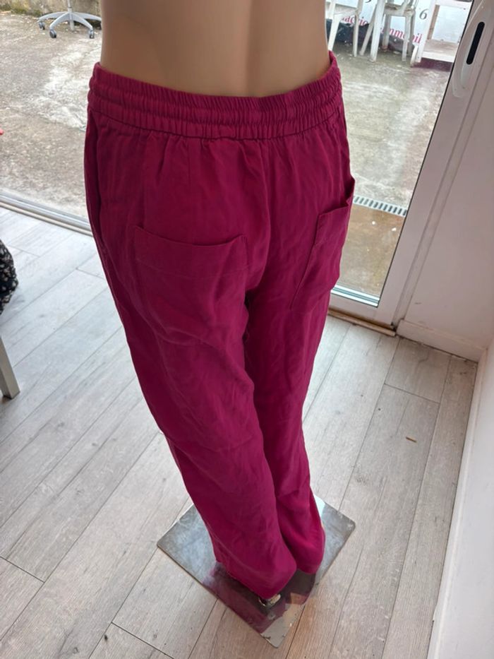 Pantalon droit en coton neuf Zara - photo numéro 7