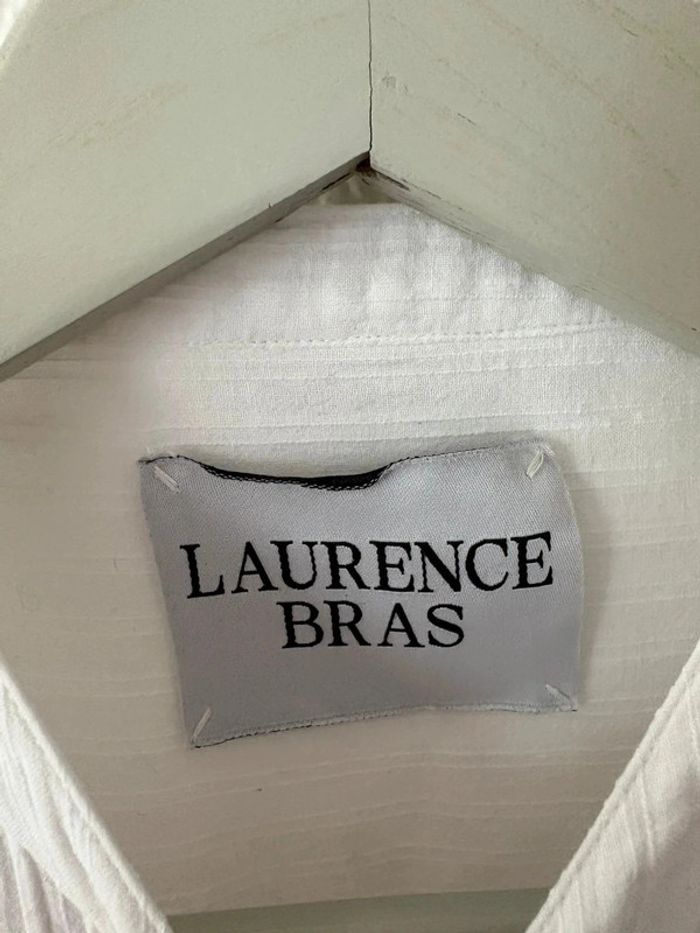 Chemise Laurence Bras Diez blanche / taille S - photo numéro 5