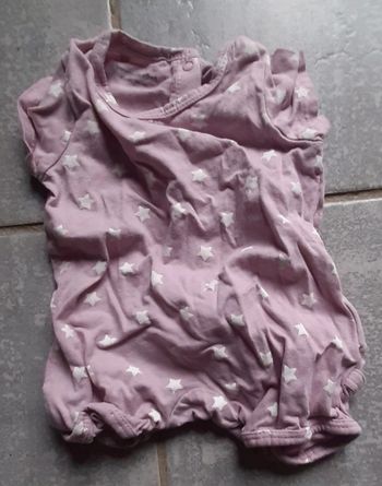 Combi short fille vertbaudet 1 mois