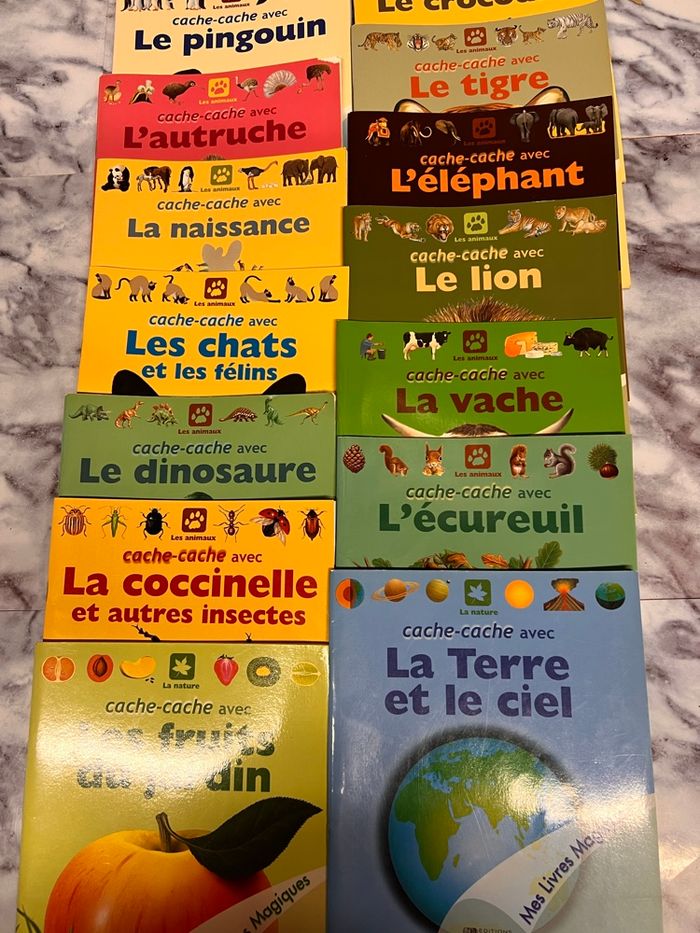 17 livres cache cache Atlas jeunesse - photo numéro 3