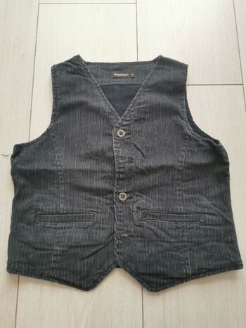 GILET SANS MANCHES IN EXTENSO GARCON 6 ANS