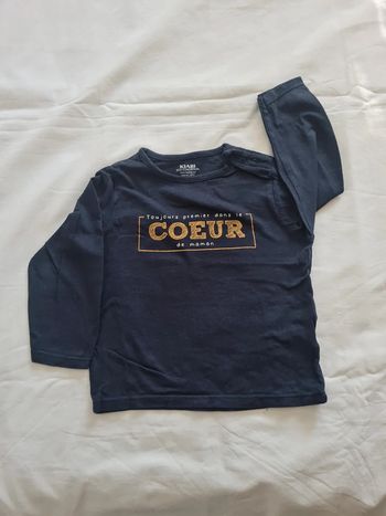 T-shirt ML 18 mois Kiabi