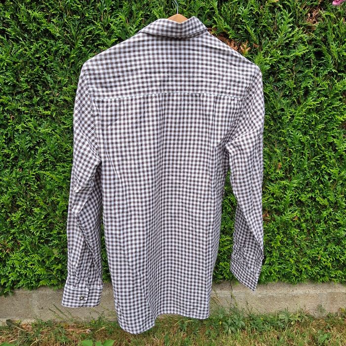 Chemise Homme Stockerpoint À carreau Noir et Blanc - photo numéro 3