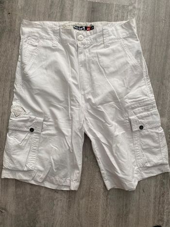 Bermuda blanc taille S