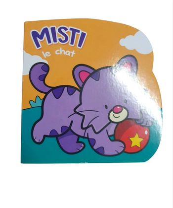 Livre cartonné misti le chat 🐱