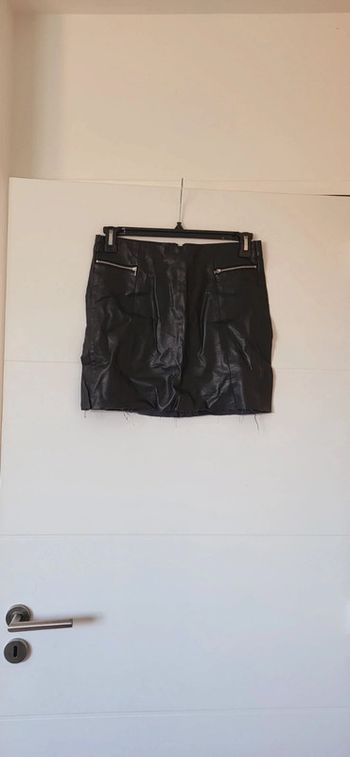 Jupe simili cuir taille 38