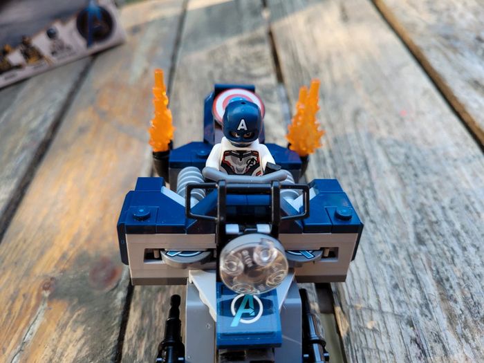 Lego Marvel Avengers 76123, Captain America, complet avec boîte - photo numéro 6
