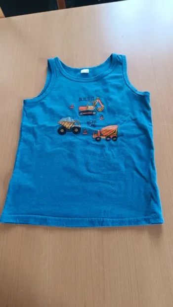 Débardeur bleu