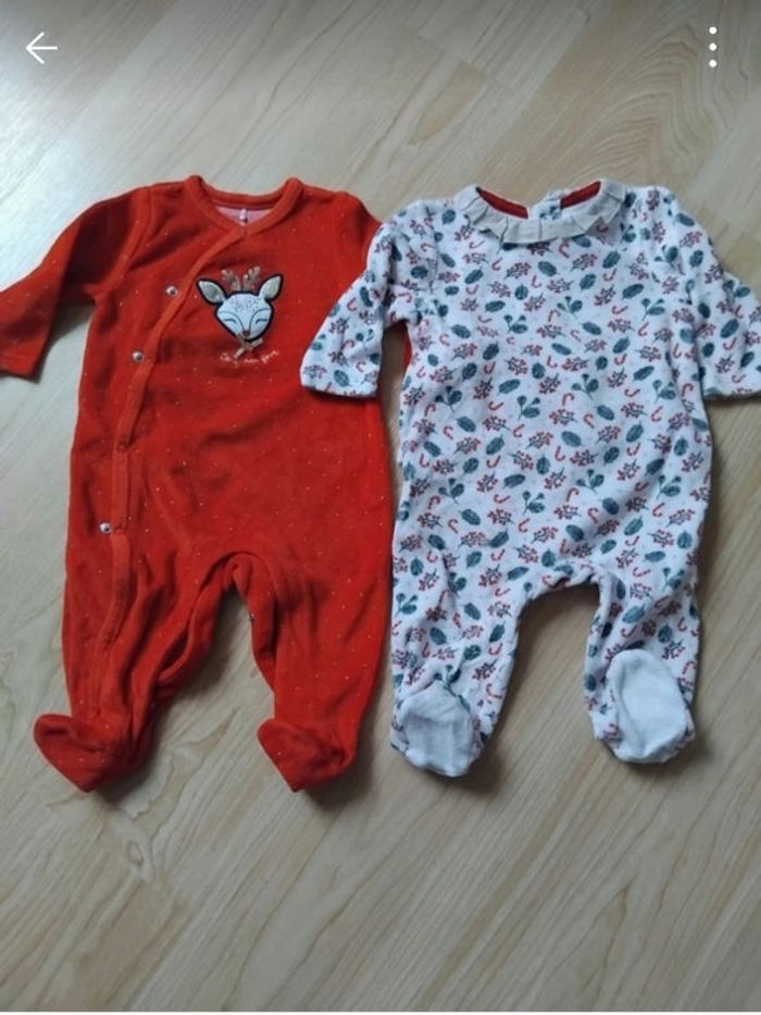 Lot pyjamas noel