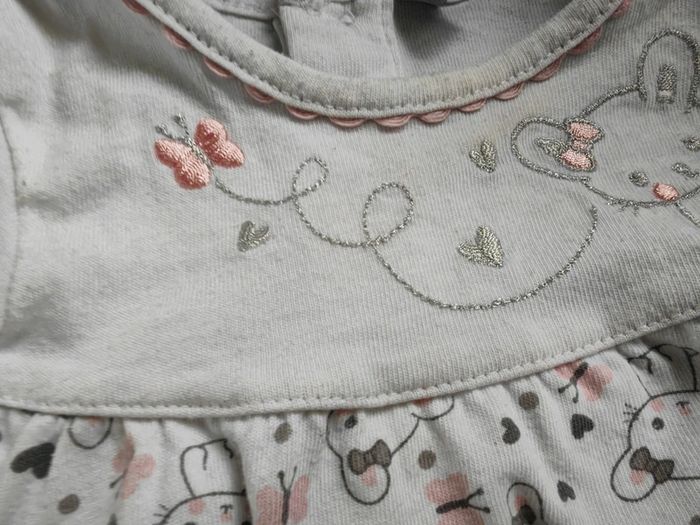 Robe pull 9 mois tête de chat - photo numéro 3