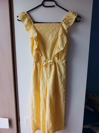 Lot 2 combi-pantalon jaune et vert Primark taille 5-6ans