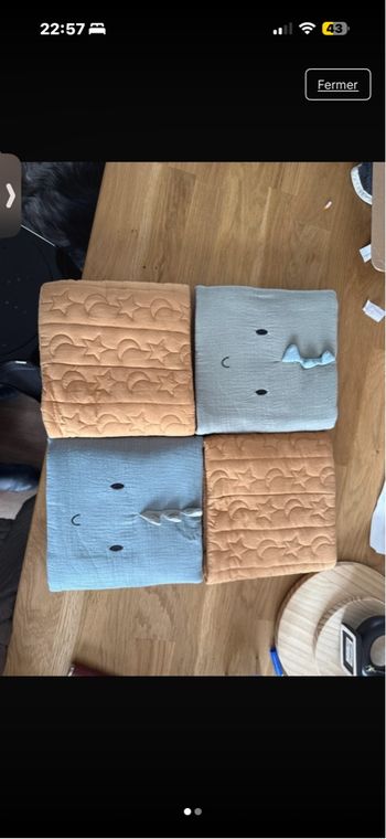 Protège barreaux, lit, bébé