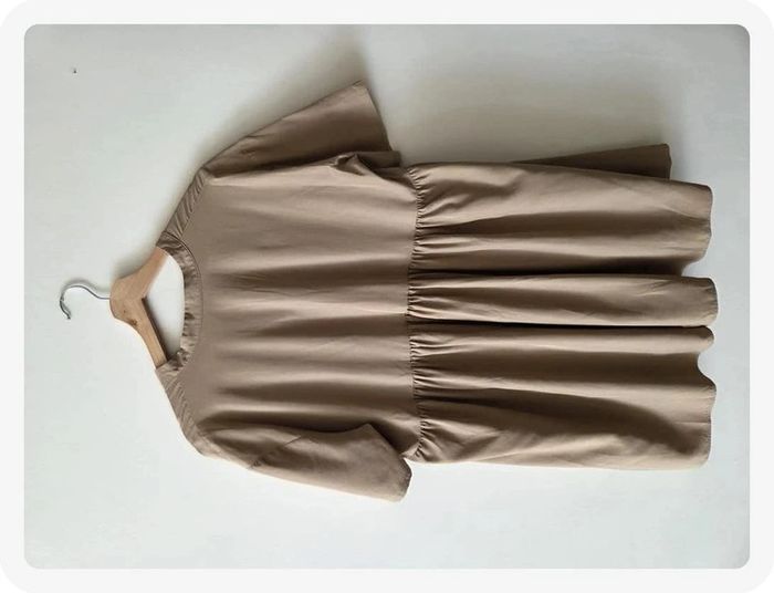 robe casual Zara marron taille S - photo numéro 3