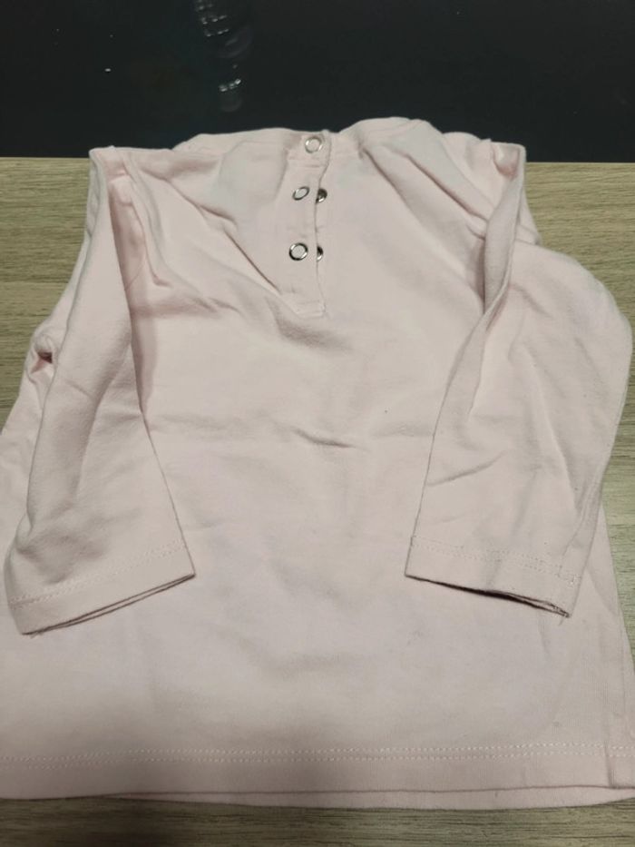 Tee shirt fille 12 mois ,Manon & Valentin - photo numéro 3