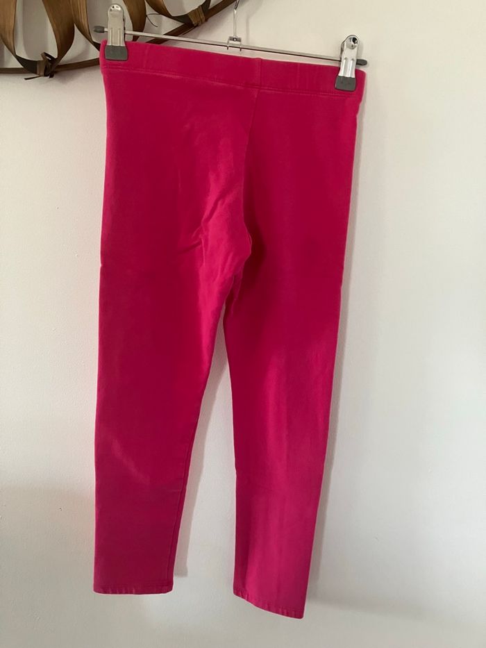 Legging chaud rose vif fille 8 ans H&M - photo numéro 4