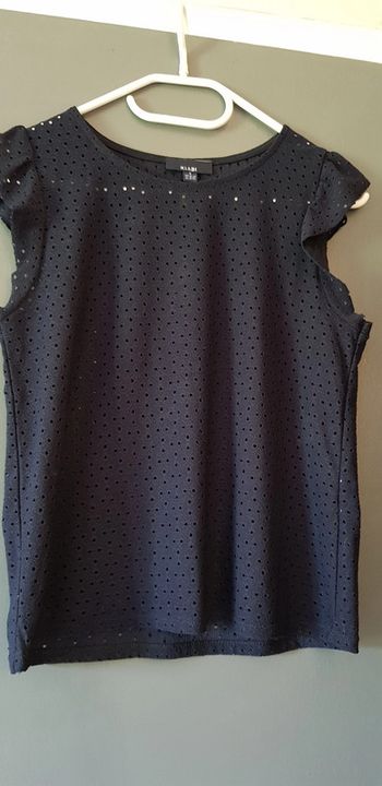 Top bleu marine