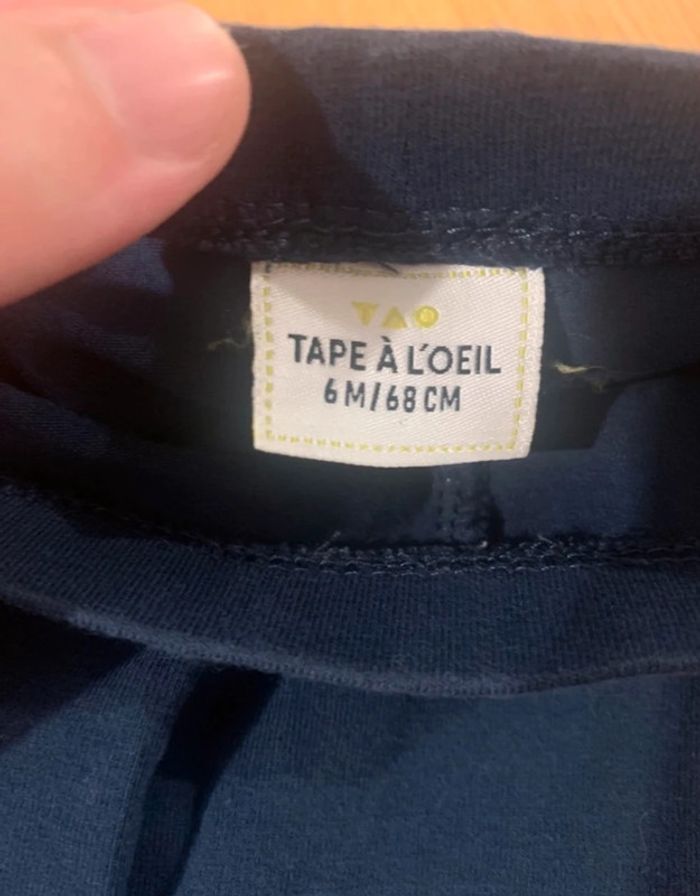 Ensemble haut+legging Tape à l’œil 6 mois - 68 cm - photo numéro 9