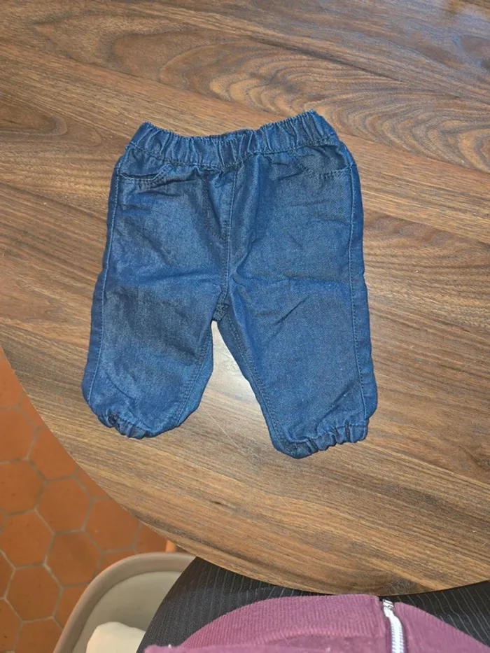 Lot de 2 pantalons 3 mois - photo numéro 2